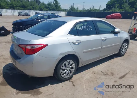 2017 Toyota Corolla Le из США, поврежденный, VIN 2T1BURHE7HC759909